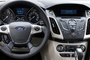 Adaptér pro ovládání na volantu Ford Focus, C-max - display