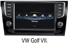 VW Golf VII. navigace
