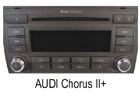 Audi autorádio Chorus II+