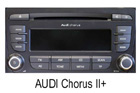 Audi autorádio Chorus II.+