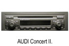 Audi autorádio Concert II.
