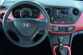 Hyundai i10 II. (2014->) - interiér