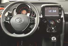 Toyota Aygo II. - interiér