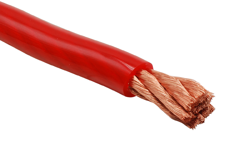 Napájecí kabel 50mm² - rudý